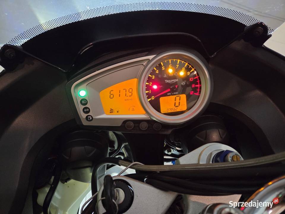 Triumph Tiger 1050 2009 3 oryginalne kufry Turawa