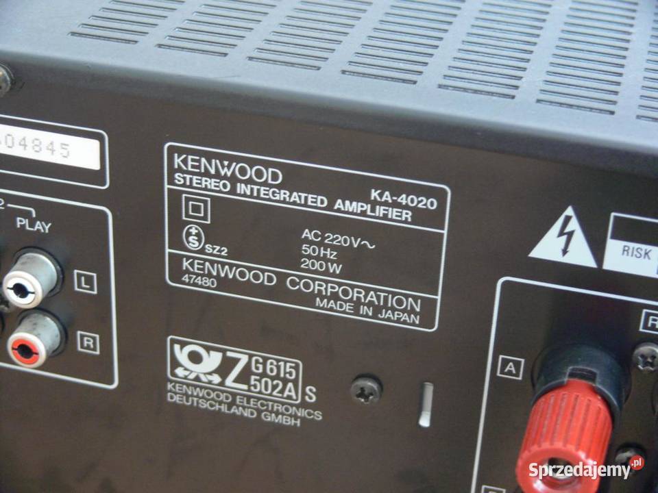 Wzmacniacz Kenwood KA4020 sprawny WYSYŁKA Jasło