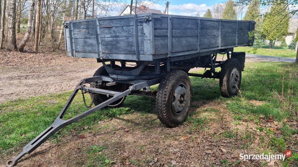 Przyczepa wywrotka Autosan d44 d35 2 stronna Tarnogród