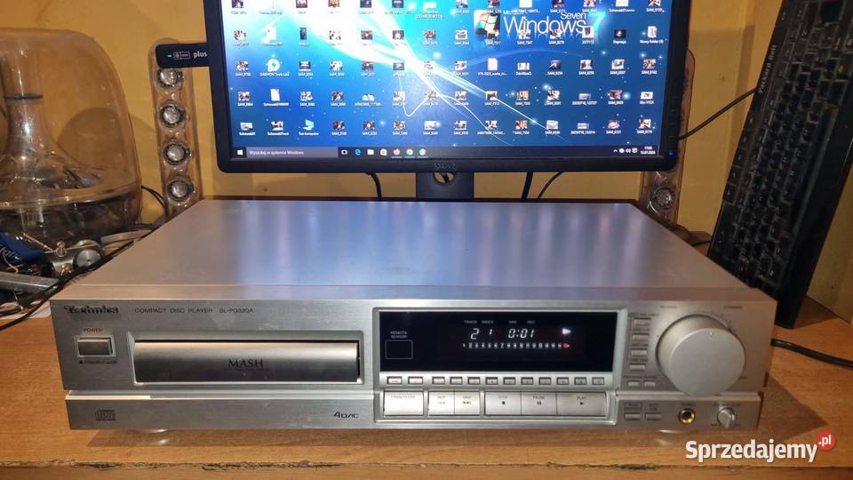 Odtwarzacz CD Technics SLPG520A JOG MASH Silver łódzkie