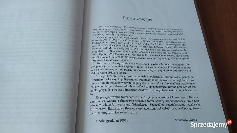 Najnowsze Dzieje Języków Słowiańskich Książki naukowe i popularnonaukowe Gdańsk