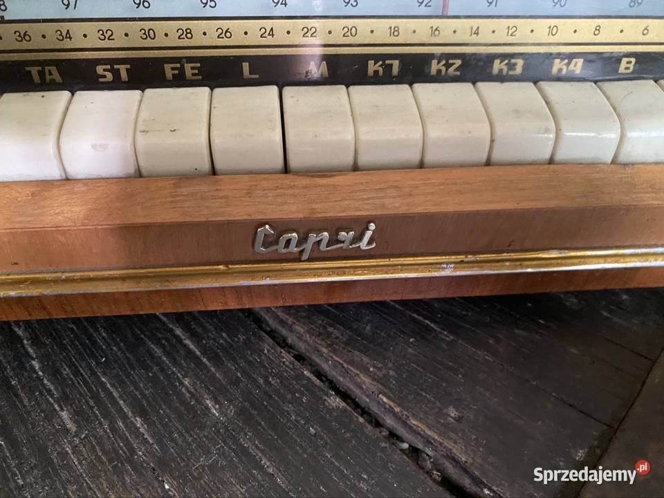 Sprzedam radio z lat 50 Capri Opole sprzedam