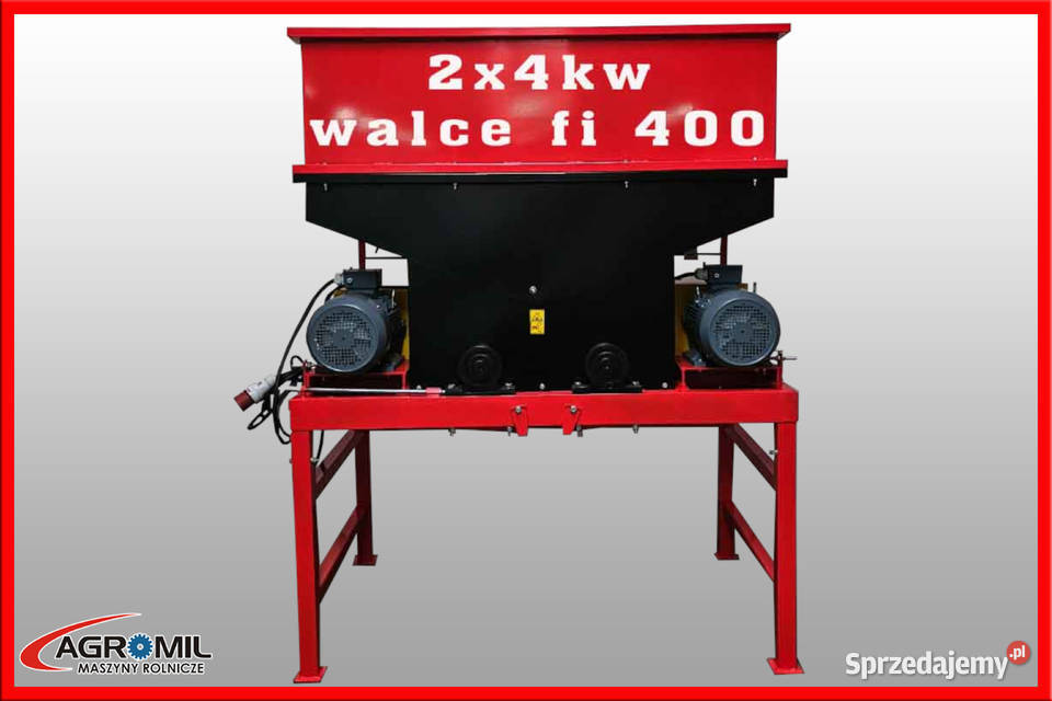 Gniotownik dwusilnikowy 400300 2x 4kW MaszRol kujawsko-pomorskie Rogóźno
