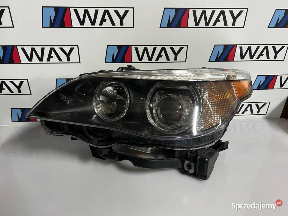 BMW E60 E61 LAMPA LEWA PRZÓD USA BI XENON dolnośląskie sprzedam