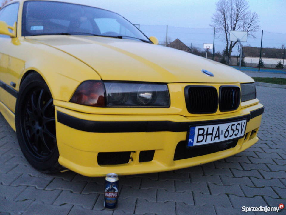 BMW E36 Dakar Gelb gwint Mpakiet M50B25