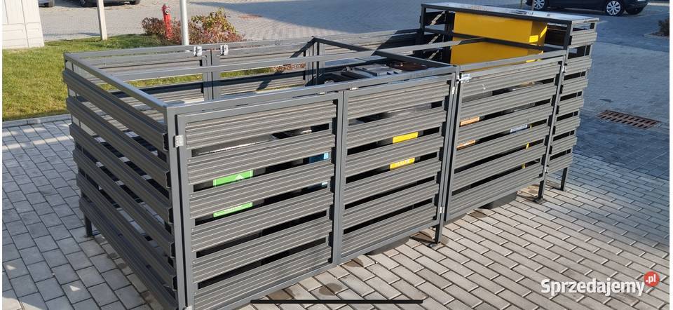 Pergole zabudowy śmietnikowe na kosze Łódź sprzedam