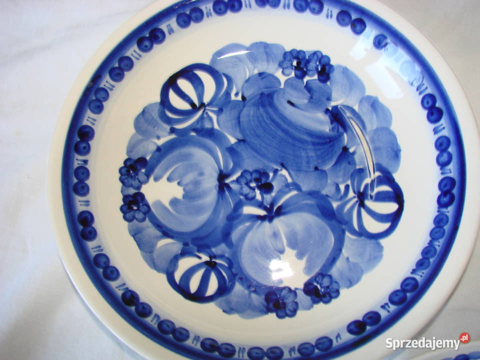 Włocławek Koło fajansowy talerz 24