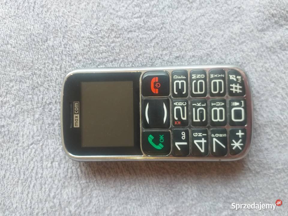 maxcom MM462BB telefon seniora sos com mm 462 bb