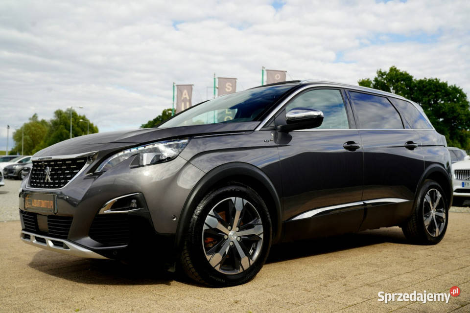 Peugeot 5008 GT kamery Skora Nawi PANORAMA blis elektrochrom. lusterka boczne opolskie Otmuchów