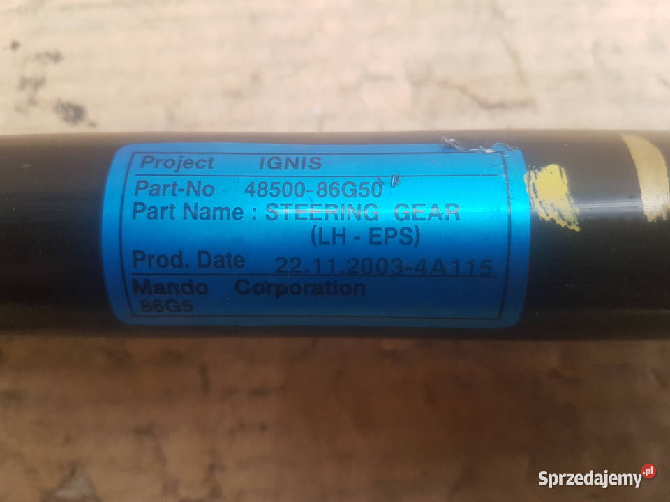 Suzuki Ignis MH Subaru G3X maglownica Legnica