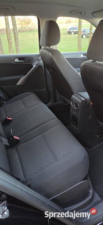 Vw tiguan 20 4x4 czarny pierwszy właściciel 166000km Tiguan Tuchola