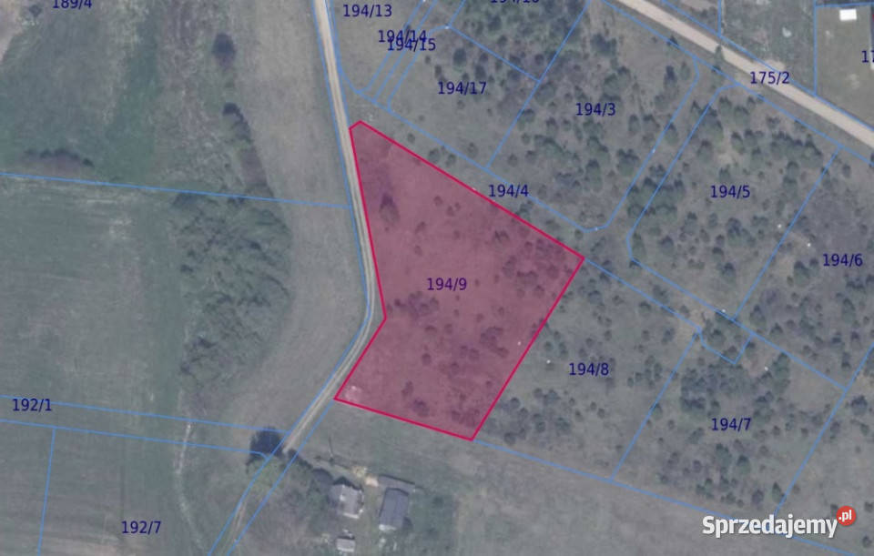 Działka 1949 w Ełganowie pomorskie Ełganowo