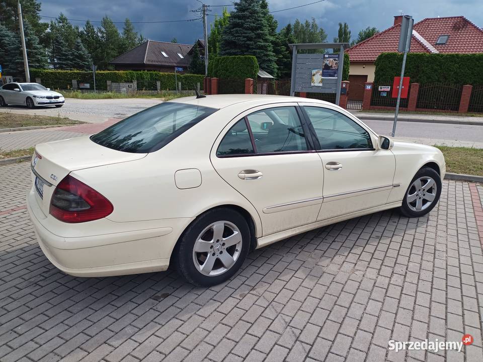 Mercedes W211 E220CDI sedan automatyczna Pozostałe podlaskie Białystok