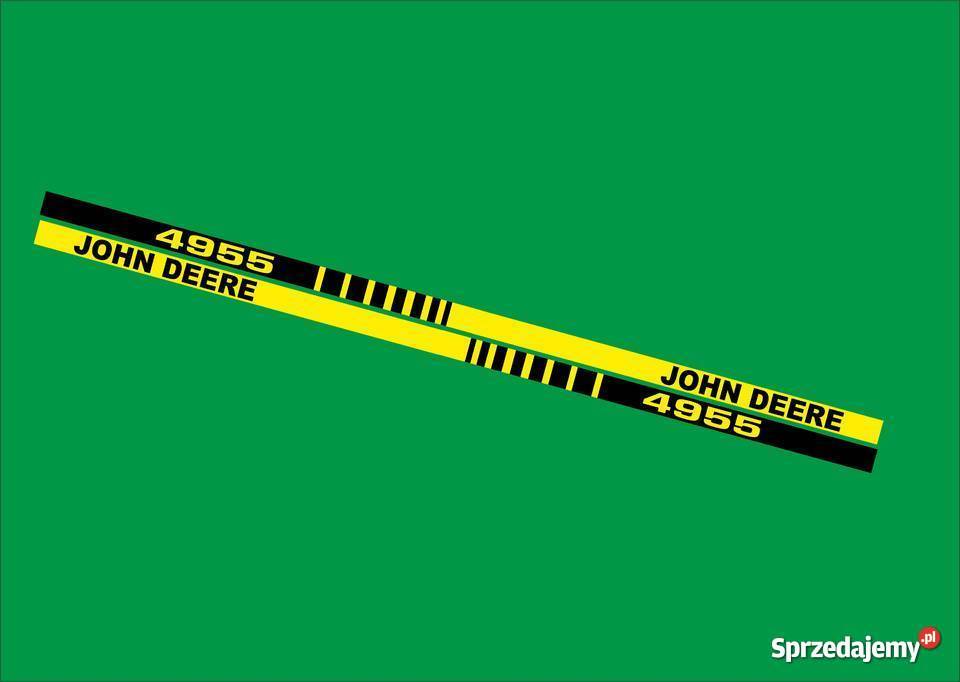 naklejki john deere 4955 Jeżewo