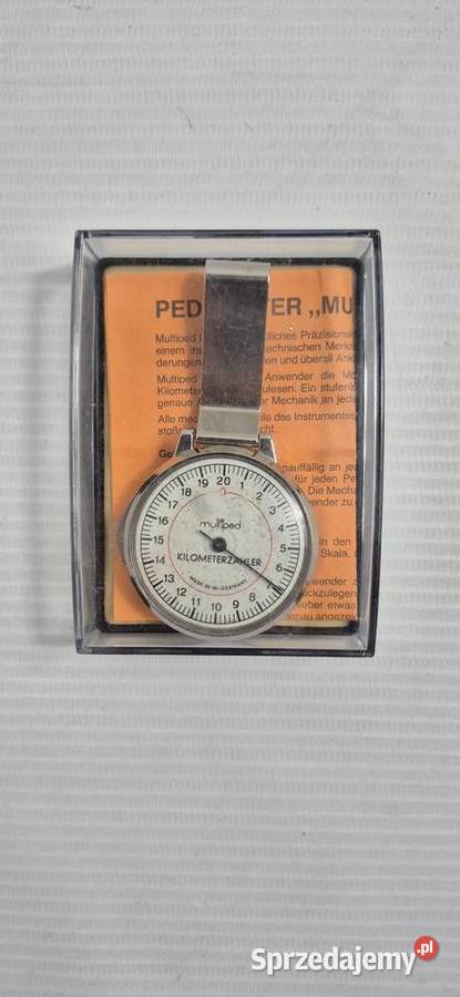 Kolekcjonerski Krokomierz Analogowy MULTIPED Biłgoraj