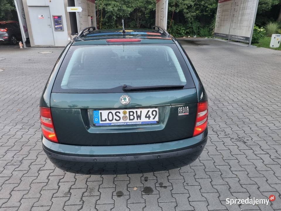 Skoda fabia silnik 14 16v Klimatyzacjia 117 klimatyzacja Słubice