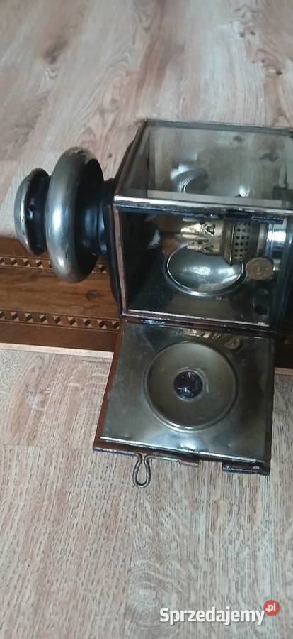 Stara lampa kolejowa Kraków