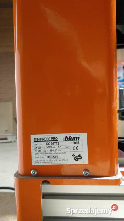 Wiertarka pod zawiasy Blum Minipress Pro z Rzeszów
