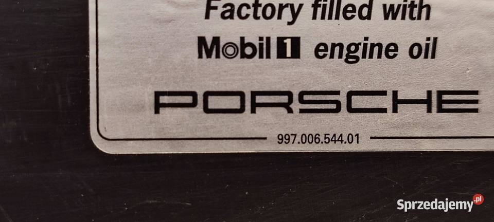PORSCHE CAYMAN S 987 KLAPKA POKRYWA WLEWU