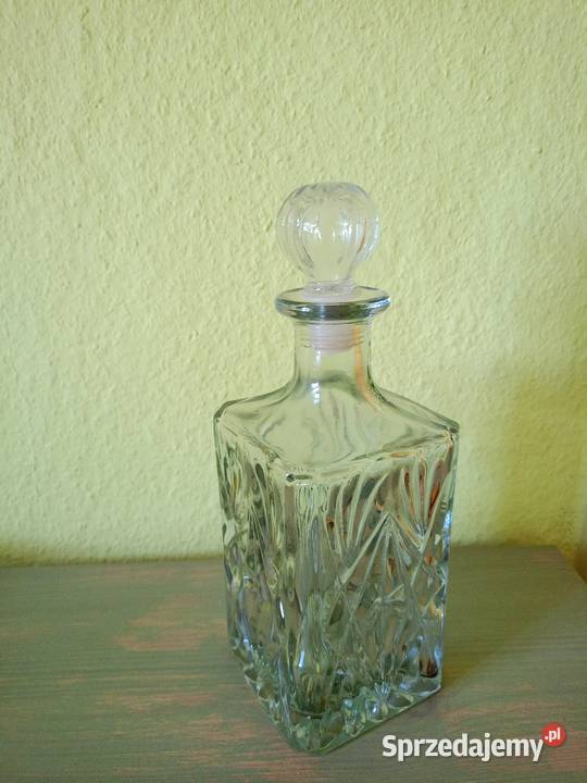 Piękna karafka kryształowa Vintage PRL lata 70te Łódź sprzedam