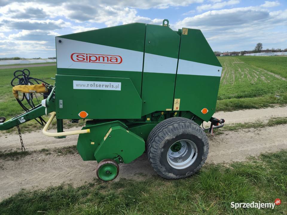Prasa rolująca Sipma Z 569 siatka nieuszkodzony Rolnictwo Przytyk