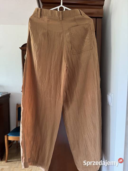 Spodnie 34 Damskie Massimo Dutti brązowe z śląskie Częstochowa sprzedam
