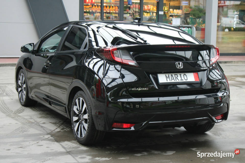 Honda Civic Bezwypadkowy bogata wersja autoalarm