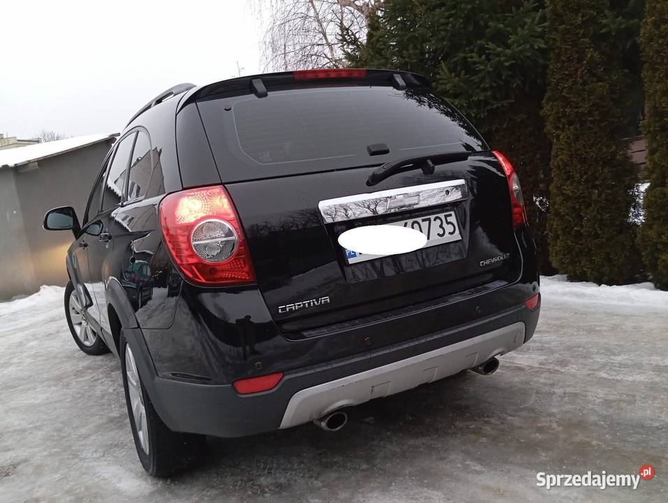 ŁADNA CAPTIVA 20 DIESEL 4X4 7 OSÓB 1 WŁAŚĆ Rok produkcji 2008 Captiva mazowieckie