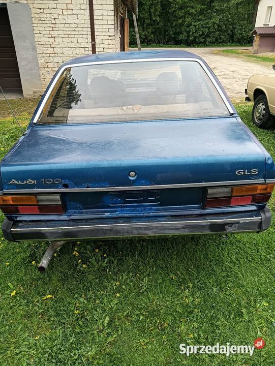 Dwie Audi 100C2 uszkodzony Krasnystaw