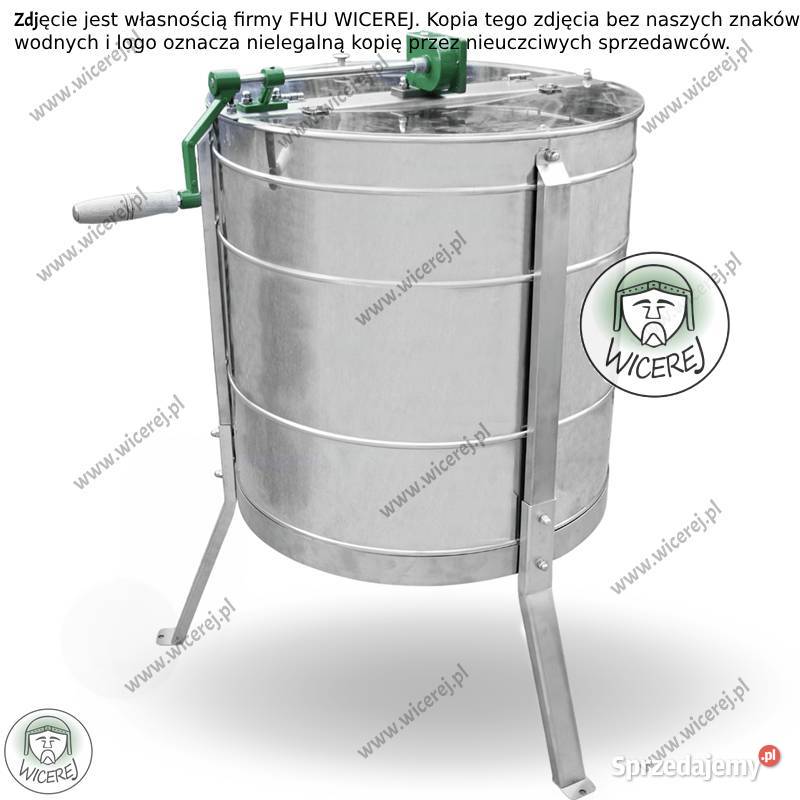 PREMIUM Miodarka 4 ramkowa Diagonalna Jaśliska