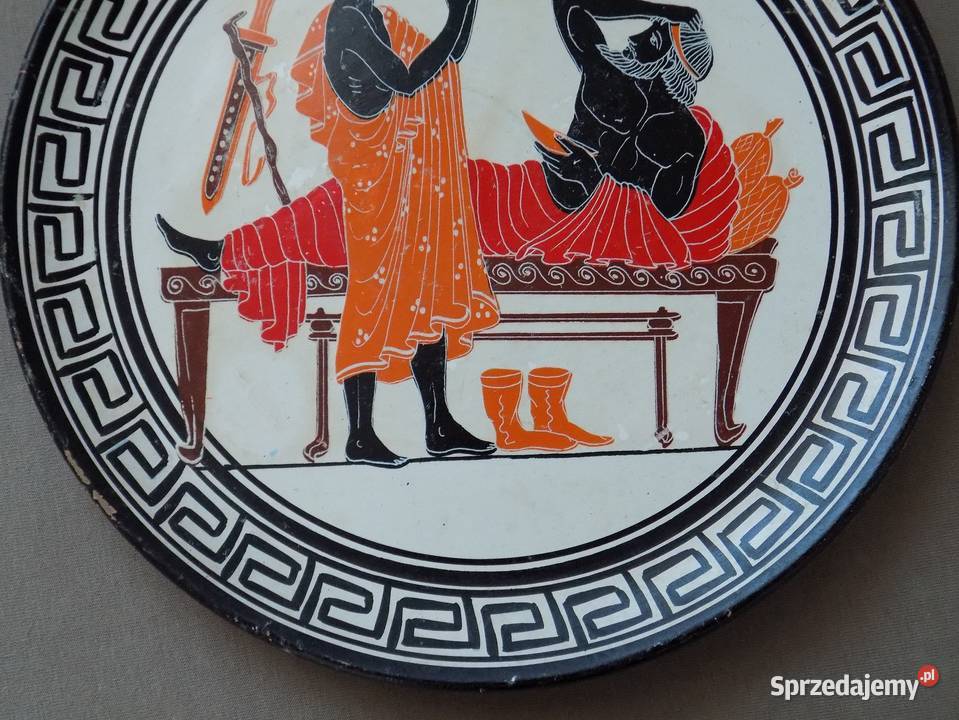 TALERZ DEKORACYJNY małopolskie Żabno