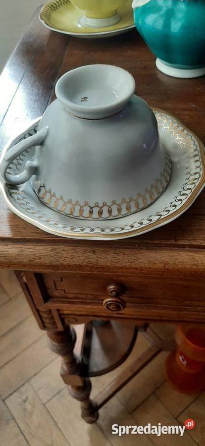 Serwis kawowy prl Karolina Porcelana i szkło dolnośląskie Świdnica