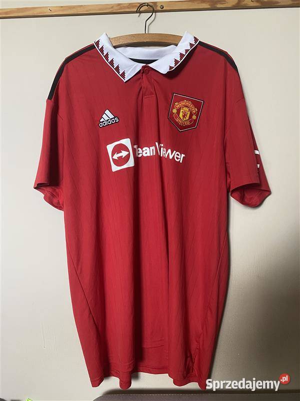 MANCHESTER UNITED FC 2022 2023 adidas 2XL UNIKAT Piłka nożna Wrocław