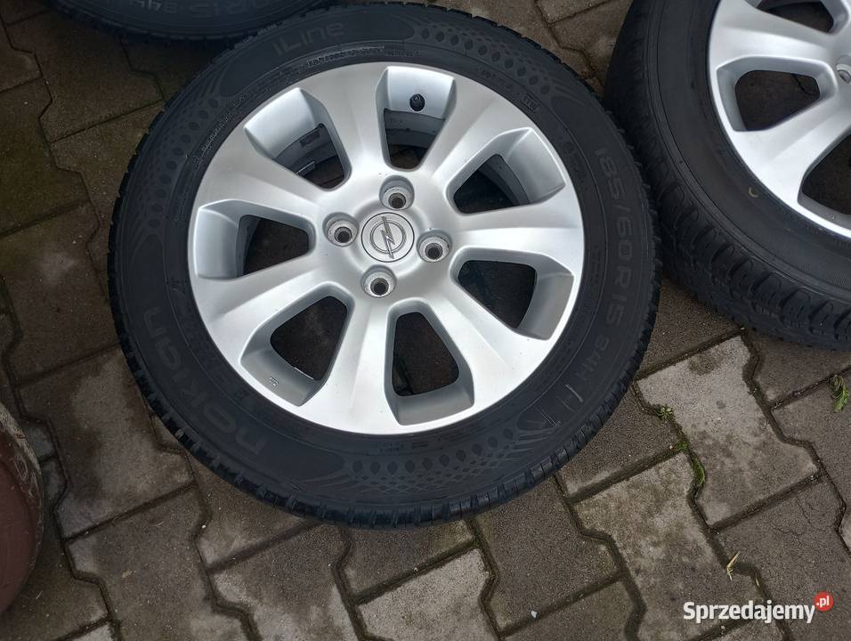 Koła Opel Agila 15 4x100 Alufelgi Felgi Opony aluminiowe Chodecz