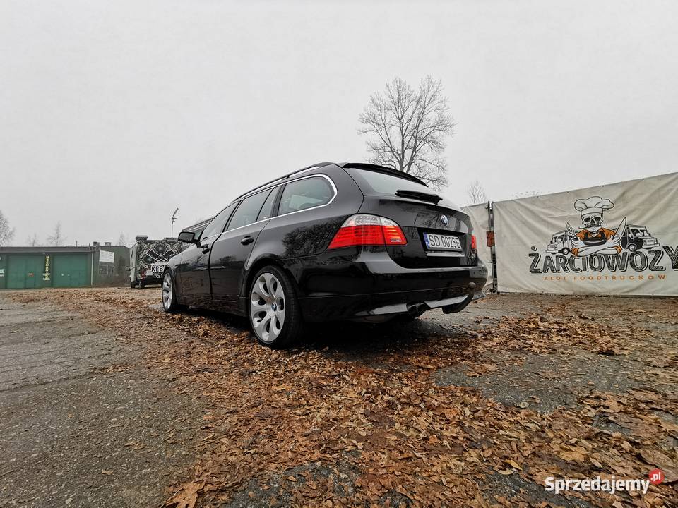 BMW 530D E61 218 alufelgi 19 xenon panorama 2993cm3 śląskie Dąbrowa Górnicza
