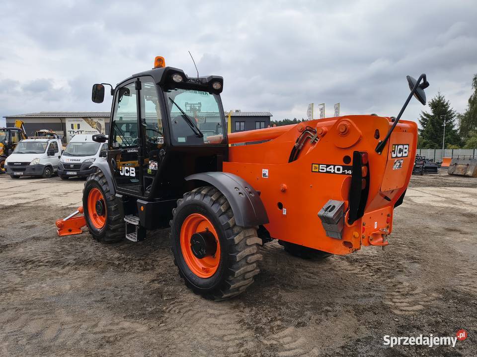ŁADOWARKA TELESKOPOWA JCB 540140 Dźwigi, podnośniki Krotoszyn sprzedam