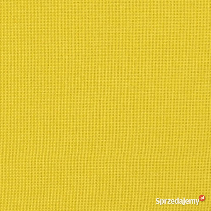 Sofa 2osobowa jasnożółta 140 tapicerowana