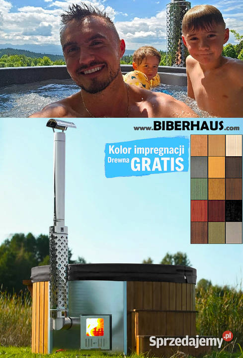 BALIA Ogrodowa Jacuzzi PIEC Hydromasaż 200 LED Nowy Targ sprzedam