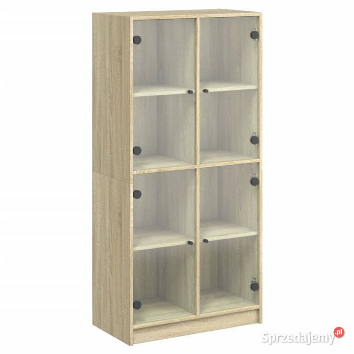 Szafka z drzwiczkami dąb sonoma 68x37x142 Warszawa sprzedam