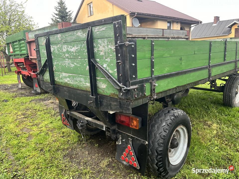 Przyczepa rolnicza nieuszkodzony mazowieckie Brwinów sprzedam
