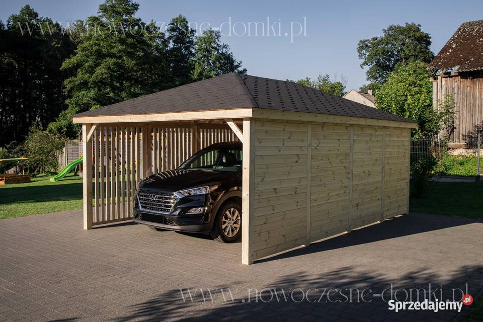 Wiata Samochodowa Drewniana San Ariano 4x6m Opole