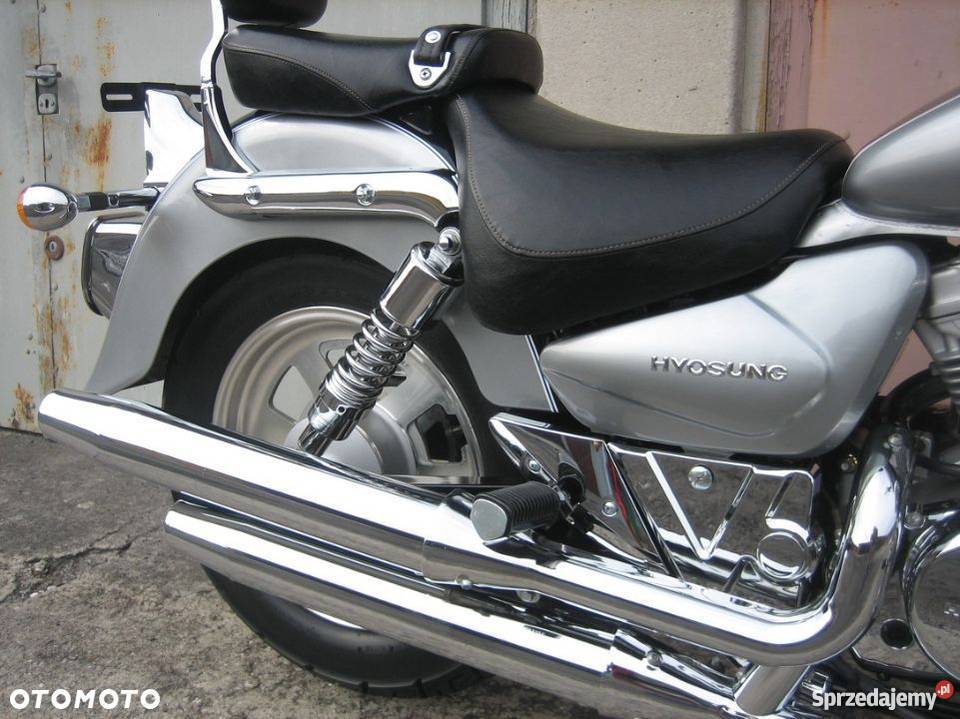Hyosung GV Aquila 125 kat B duzy chopper 2008 Inowrocław