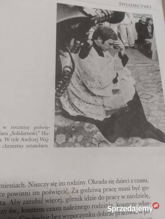 Książka o kspopiełuszce Ostrowiec Świętokrzyski sprzedam