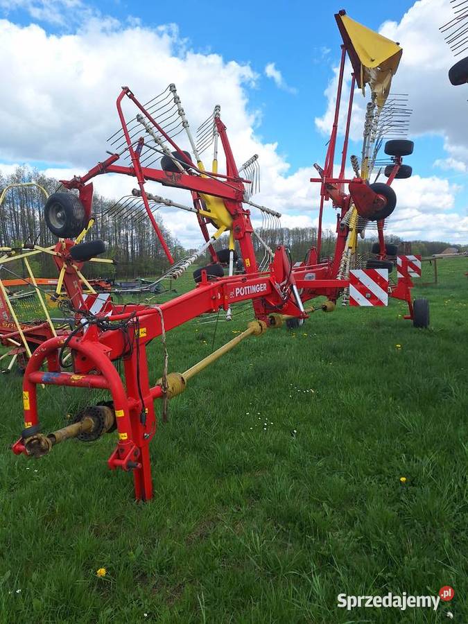Zgrabiarka dwukaruzelowa Pottinger Krone claas Łomża