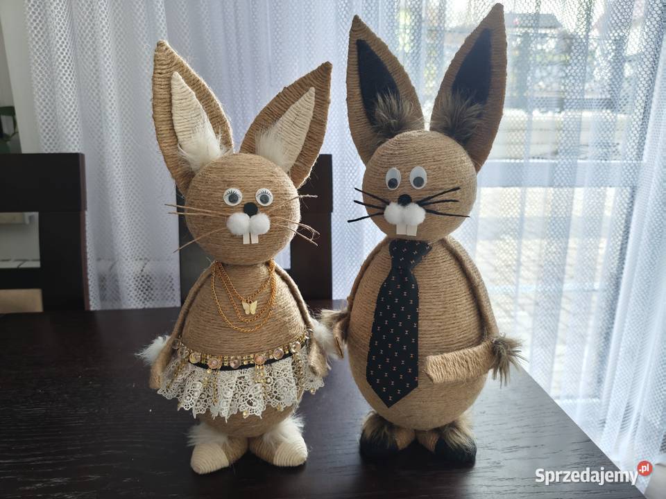 Zające Wielkanocne brązowy Wielkanoc Dębica