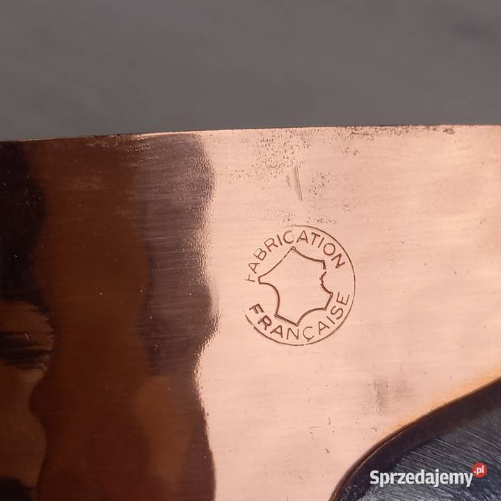 Miedziany garnek miedziane rondle 5 sygnowane