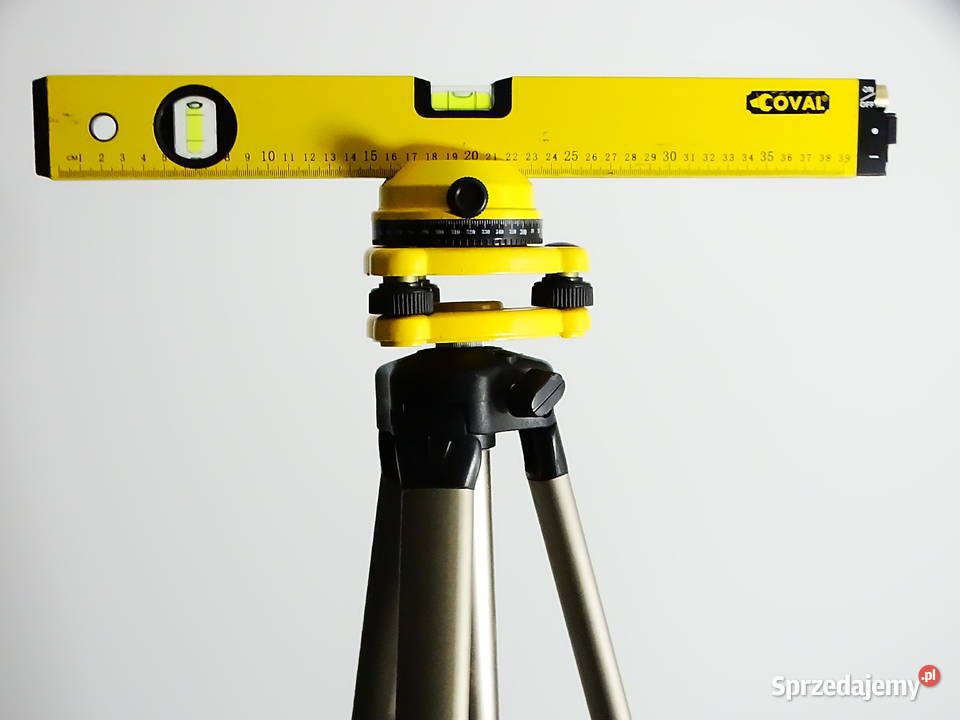 Poziomica laserowa Coval statyw walizka Biłgoraj