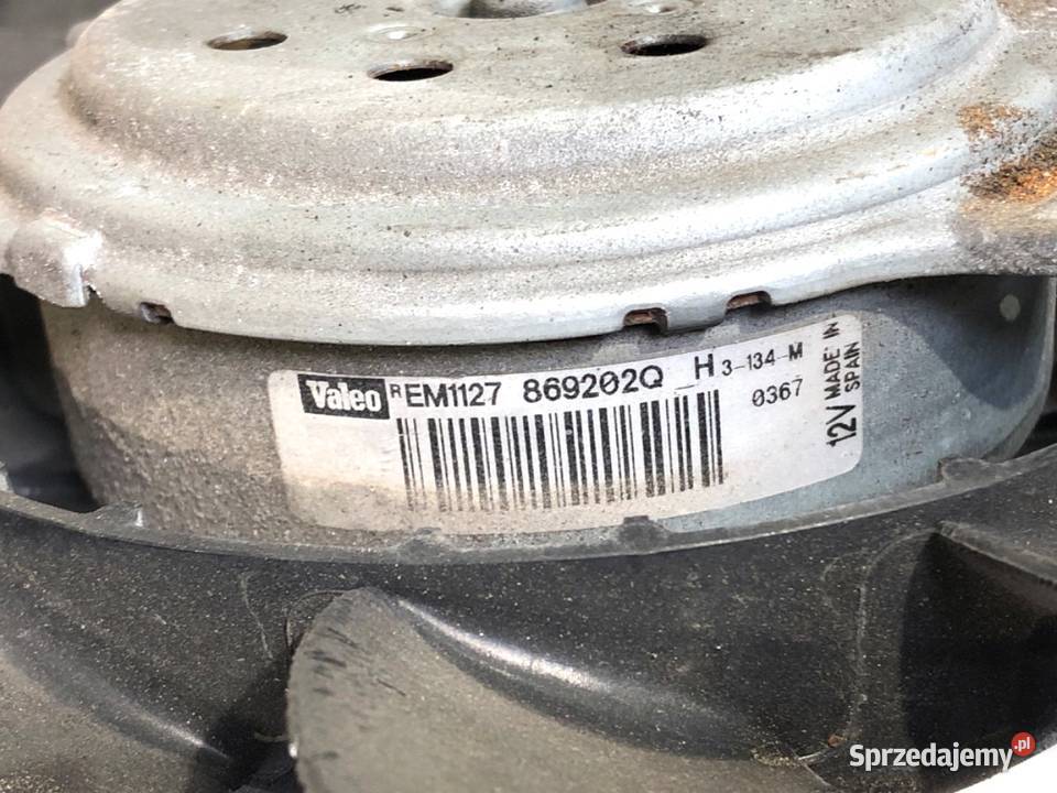 WENTYLATOR CHŁODNICY AUDI A4 B6 20 130 869202Q podkarpackie