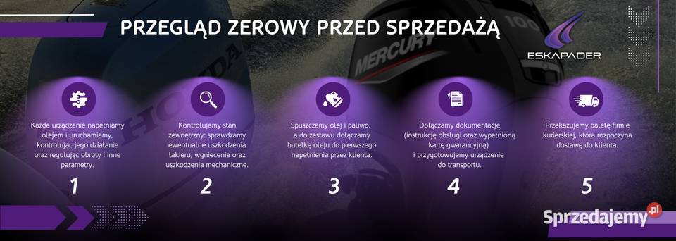 Silnik zaburtowy Honda BF 225 D LRU MONACO pełny VAT mazowieckie