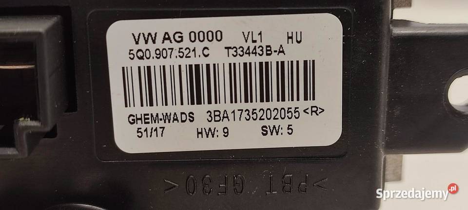 SKODA KODIAQ REZYSTOR DMUCHAWY 5Q0907521C